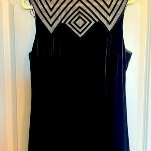 Beautiful Black sleeveless evening dress
